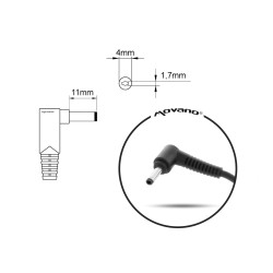 Zasilacz Movano 19v 3.42a (4.0x1.7) 65W do Huawei | PartsPC.pl
