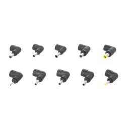 Dodatkowe 10 wtyków do uniwersalnych zasilaczy Movano... | PartsPC.pl