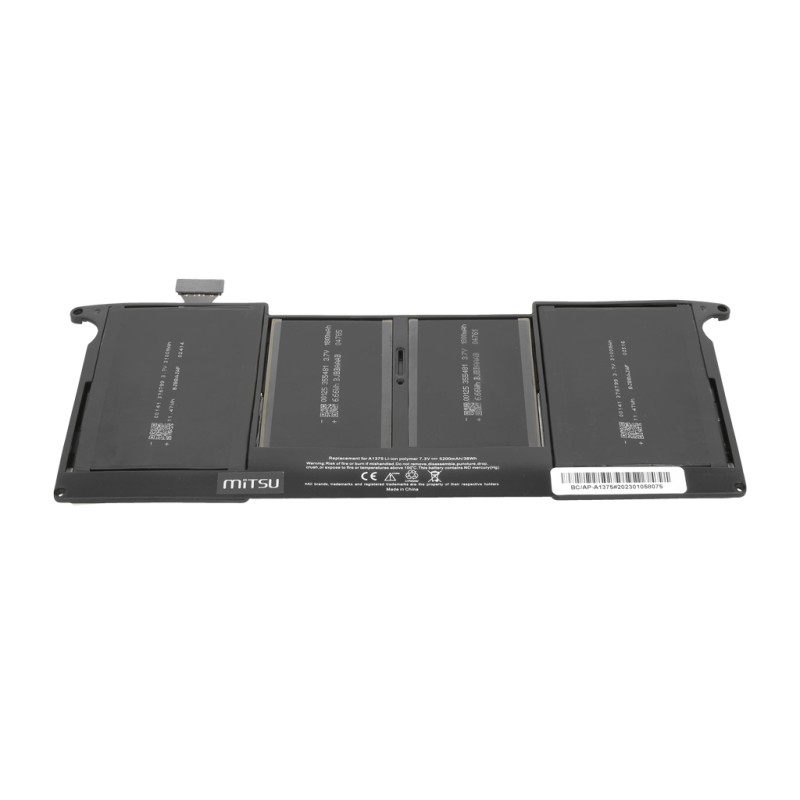 Bateria Mitsu do Apple MacBook Air 11" - A1370 (2010 r.) | PartsPC.pl