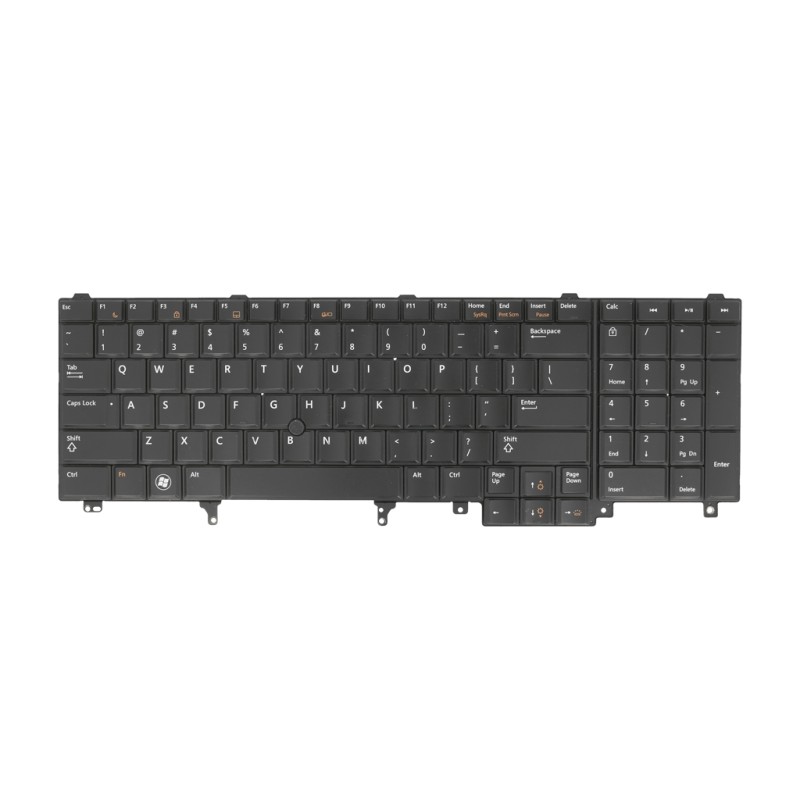 Klawiatura laptopa do Dell E6520, E6540 (podświetlenie)... | PartsPC.pl