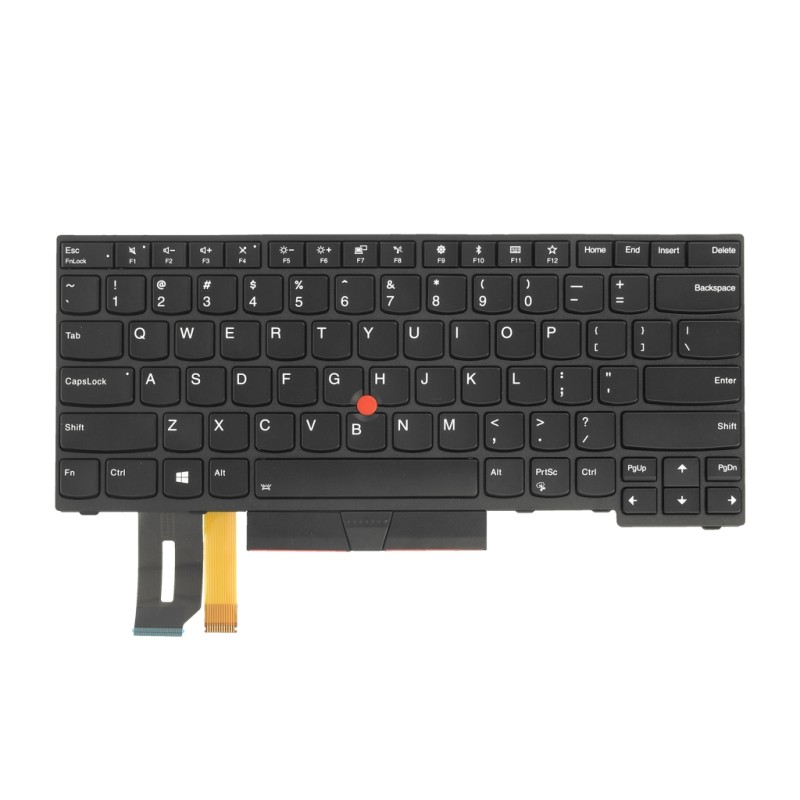 Klawiatura laptopa do Lenovo ThinkPad T480S T490 T495... | PartsPC.pl