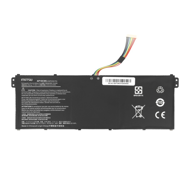 Bateria Mitsu do Acer Aspire 5, Swift 3 | PartsPC.pl