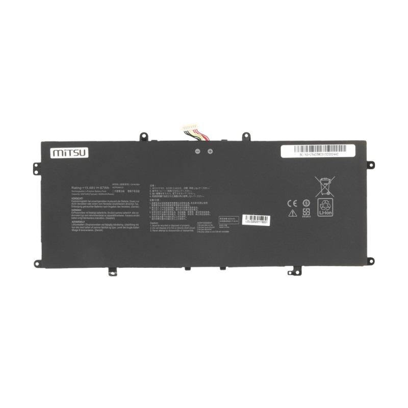 Bateria Mitsu do Asus Zenbook 13, 14 UX325EA, UX425EA | PartsPC.pl