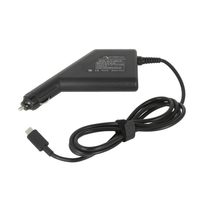 Zasilacz samochodowy Movano 100W USB type C USB-C | PartsPC.pl