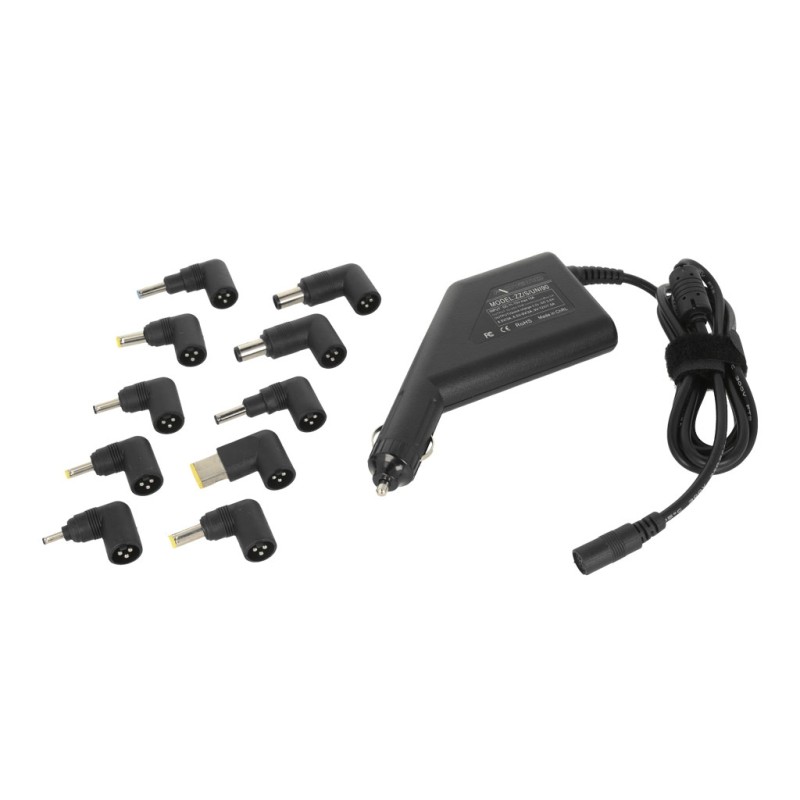 Zasilacz samochodowy Movano uniwersalny 90W - 10 wtyków | PartsPC.pl