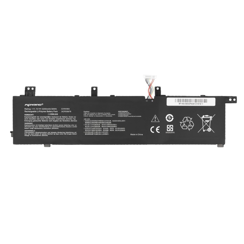 Bateria Movano do Asus VivoBook S14 S432F, S15 S532F | PartsPC.pl