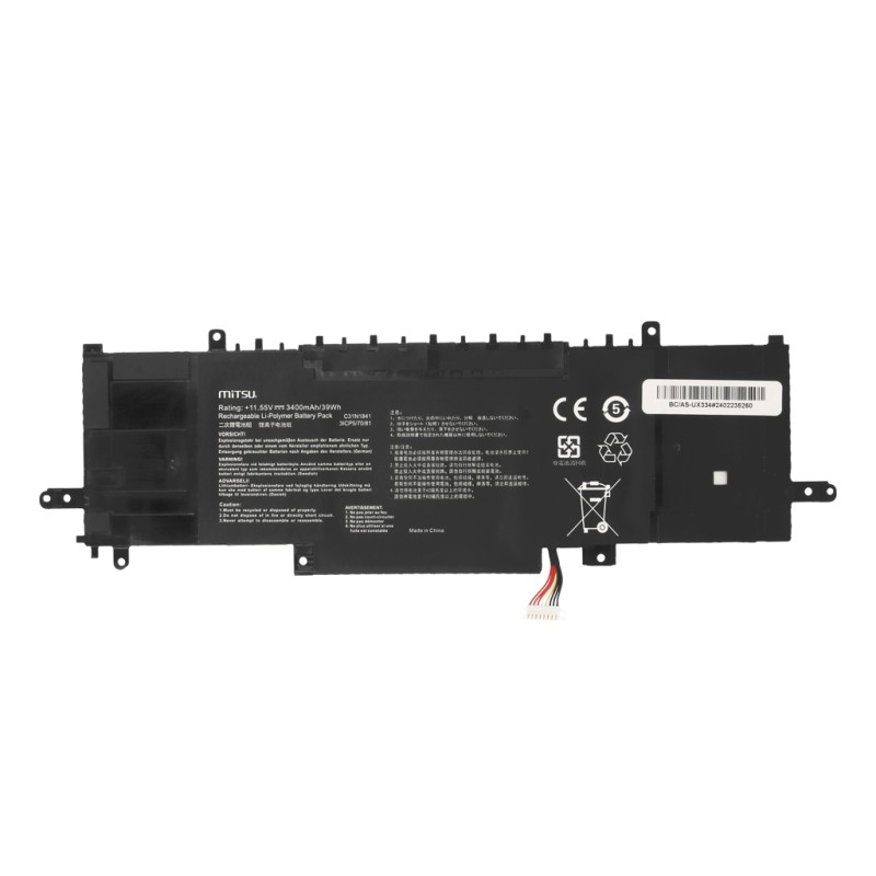 Bateria Mitsu do Asus ZenBook 13 14 UX334, UX434, UX463 | PartsPC.pl