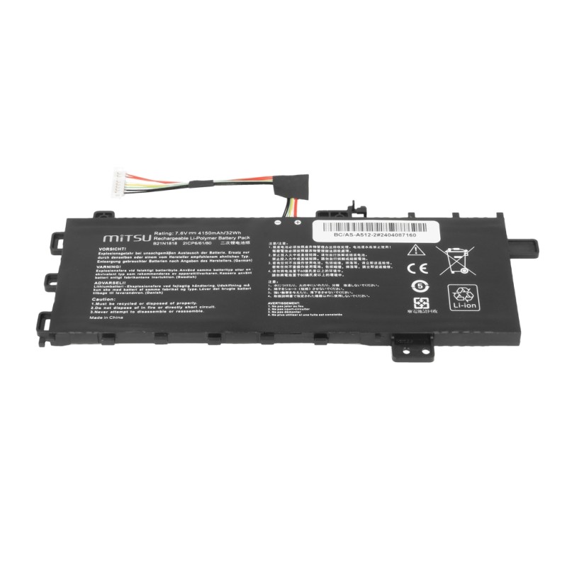 Bateria Mitsu do Asus Vivobook 15 A512, R512, X512 | PartsPC.pl