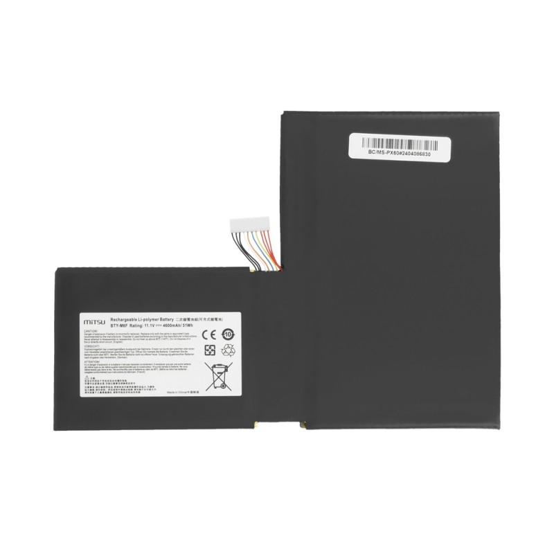 Bateria Mitsu do MSI GS60, PX60 - Notebooki akcesoria | PartsPC.pl