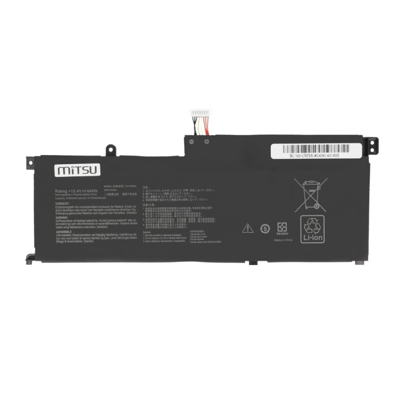 Bateria Mitsu do Asus Zenbook Pro 15 OLED UX535L... | PartsPC.pl