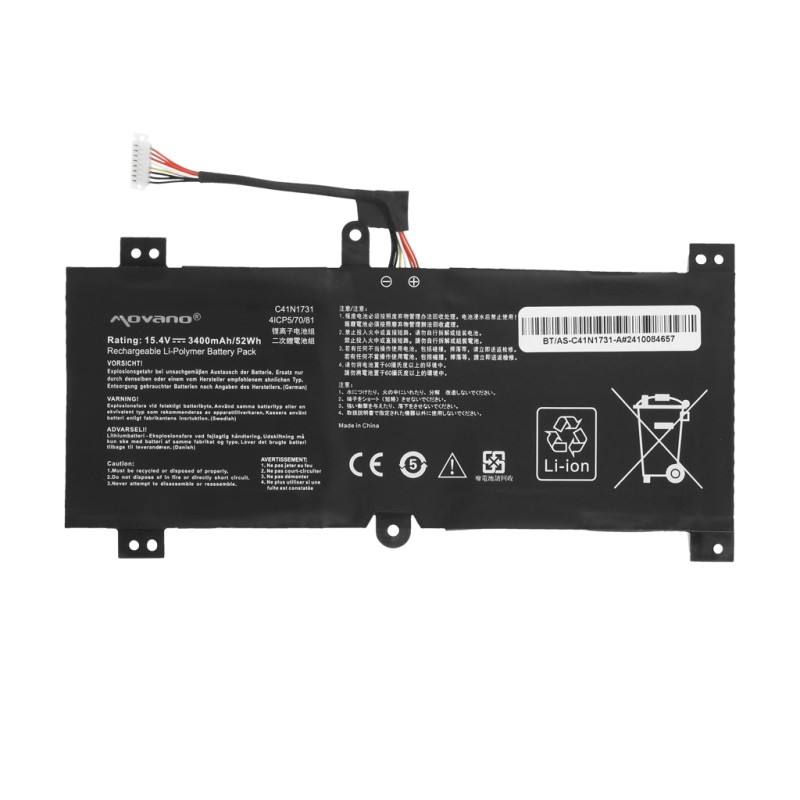 Bateria Movano do Asus ROG Strix GL504GM, GL504GS... | PartsPC.pl