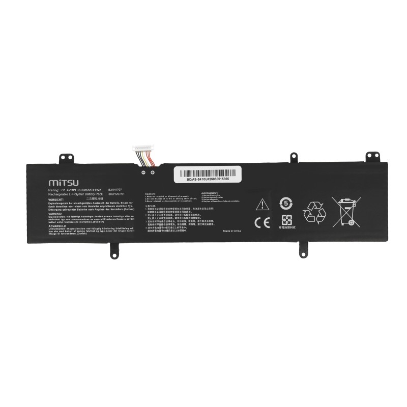Bateria Mitsu do Asus VivoBook F411U, S410U, X411U | PartsPC.pl