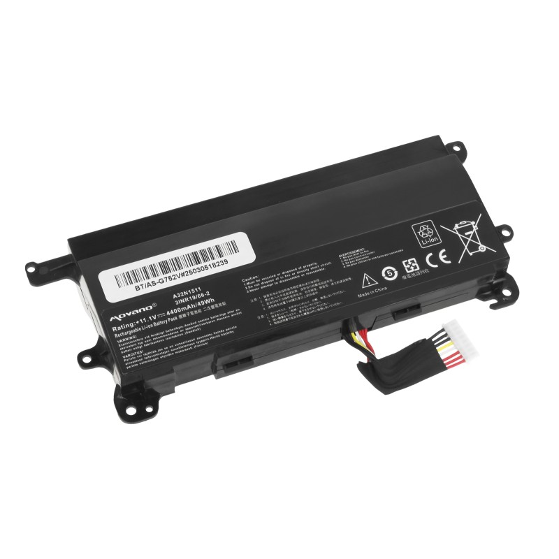 Bateria Movano do Asus ROG G752V, G752VL, G752VY | PartsPC.pl