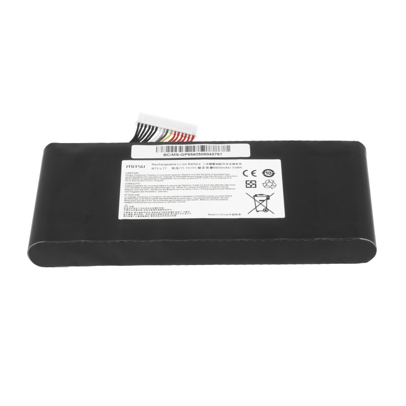 Bateria Mitsu do MSI Leopard GP65, GT72, GT76, WT72 | PartsPC.pl