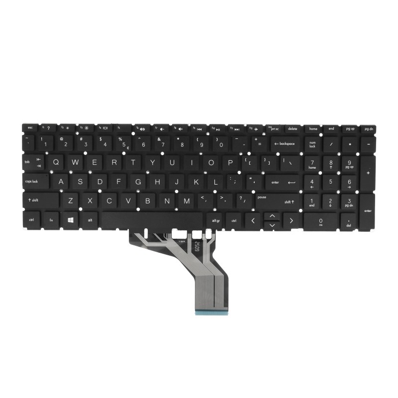 Klawiatura laptopa do HP 250 G7, 255 G7, 15-DA, 15-DB | PartsPC.pl