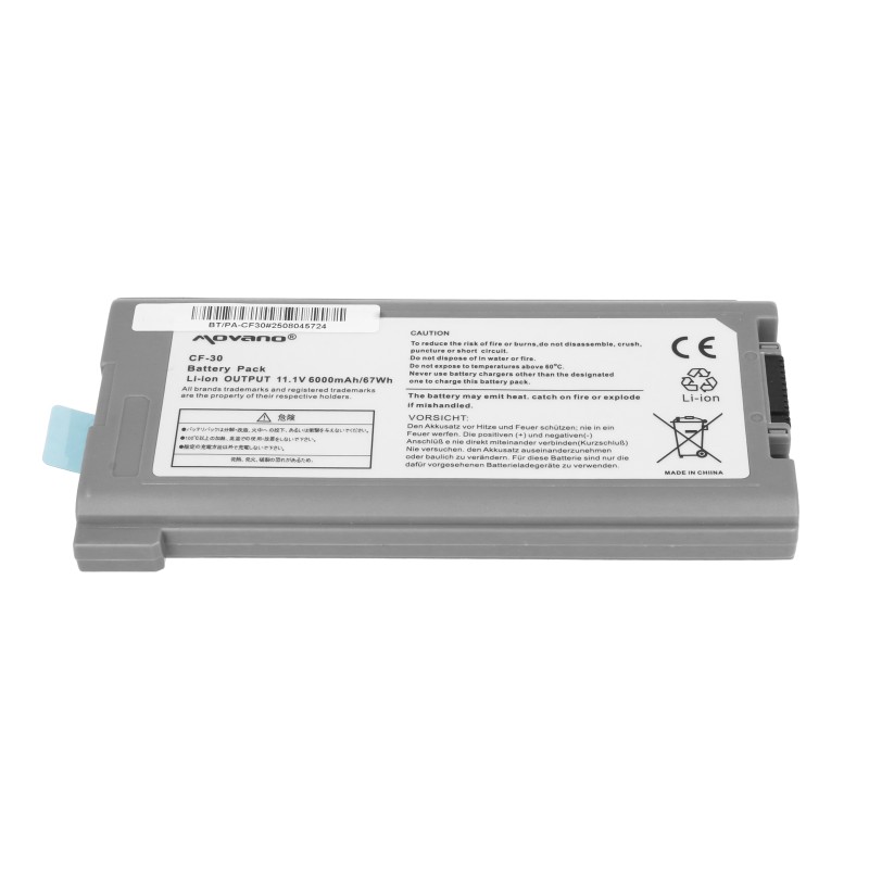 Bateria Movano do Panasonic ToughBook CF-30, CF-31, CF-53 | PartsPC.pl