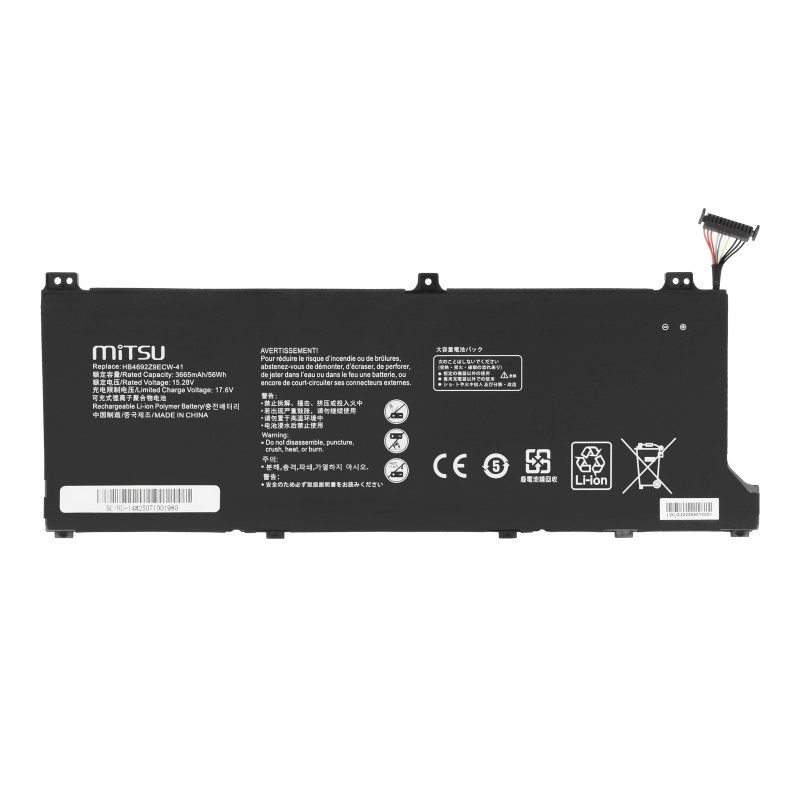 Bateria Mitsu do Huawei Matebook D14 (2020), Honor... | PartsPC.pl