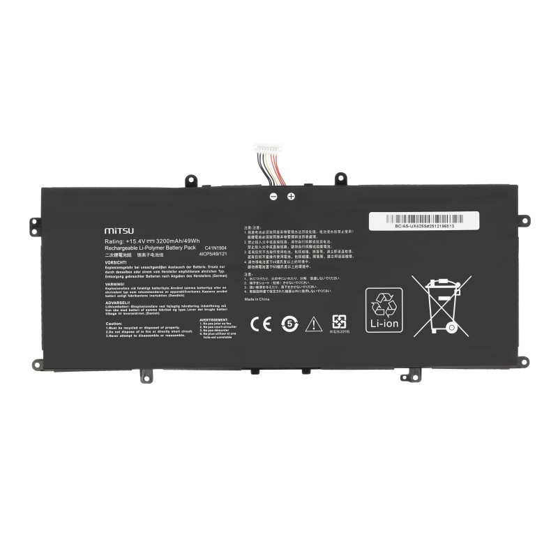 Bateria Mitsu do Asus Zenbook 13, 14 UX325EA, UX425EA... | PartsPC.pl