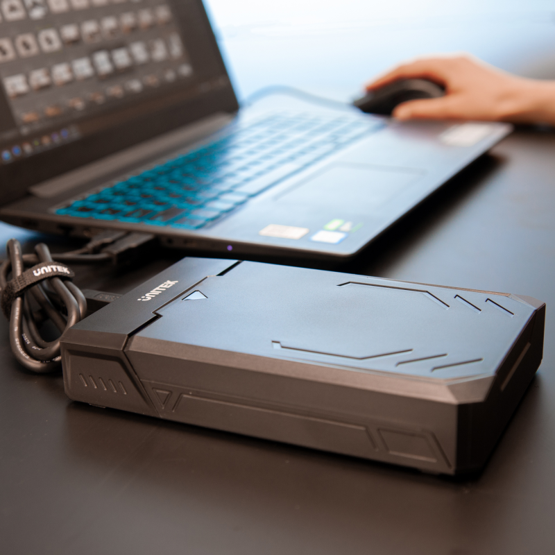 Unitek Obudowa USB 3.1 do HDD 2,5'', 3,5'' SATA UASP | PartsPC.pl