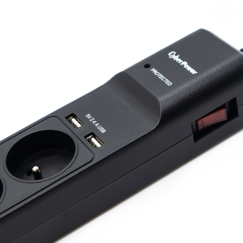 CyberPower Listwa przeciwprzepięciowa P0420SUD0-FR | PartsPC.pl