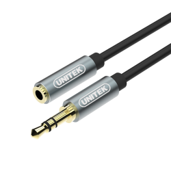 Unitek przewód miniJack 3,5mm (M)- 3,5mm (F) 1M | PartsPC.pl