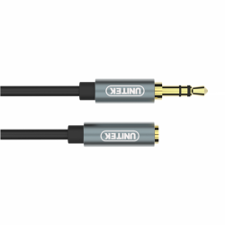 Unitek przewód miniJack 3,5mm (M)- 3,5mm (F) 1M | PartsPC.pl