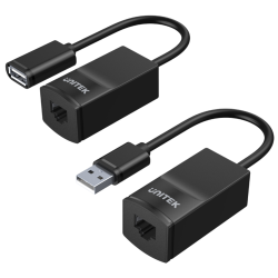 Unitek Y-UE01001 przedłużacz USB po skrętce 60m | PartsPC.pl