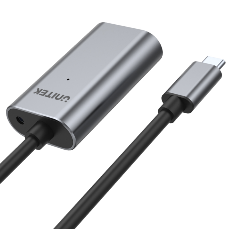 Unitek U304A wzmacniacz sygnału USB-C na USB(A) 5M | PartsPC.pl
