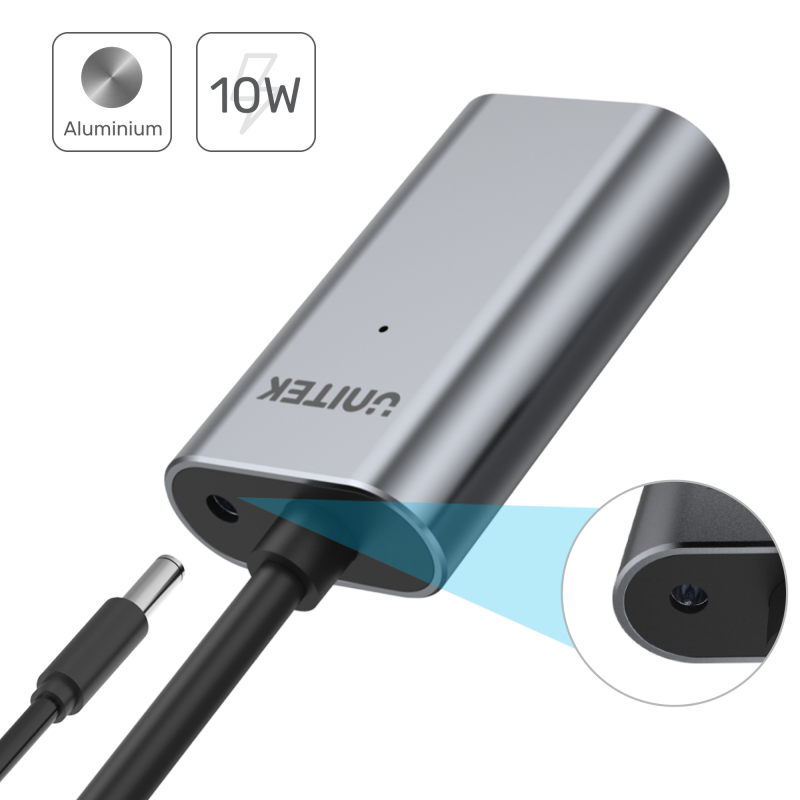 Unitek U304A wzmacniacz sygnału USB-C na USB(A) 5M | PartsPC.pl