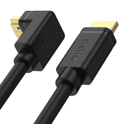 Unitek kabel kątowy HDMI 2.0 90 stopni 4K 2 m | PartsPC.pl