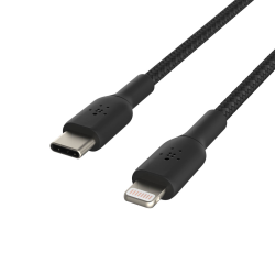 Belkin Kabel USB-C na Lightning, 2m, czarny | PartsPC.pl