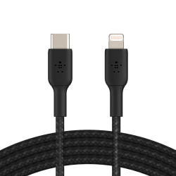 Belkin Kabel USB-C na Lightning, 2m, czarny | PartsPC.pl