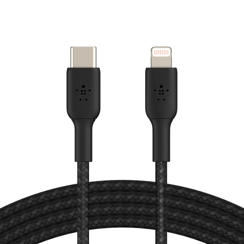 Belkin Kabel USB-C na Lightning, 2m, czarny | PartsPC.pl