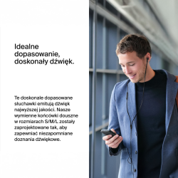 Belkin Słuchawki przewodowe douszne USB-C czarne | PartsPC.pl