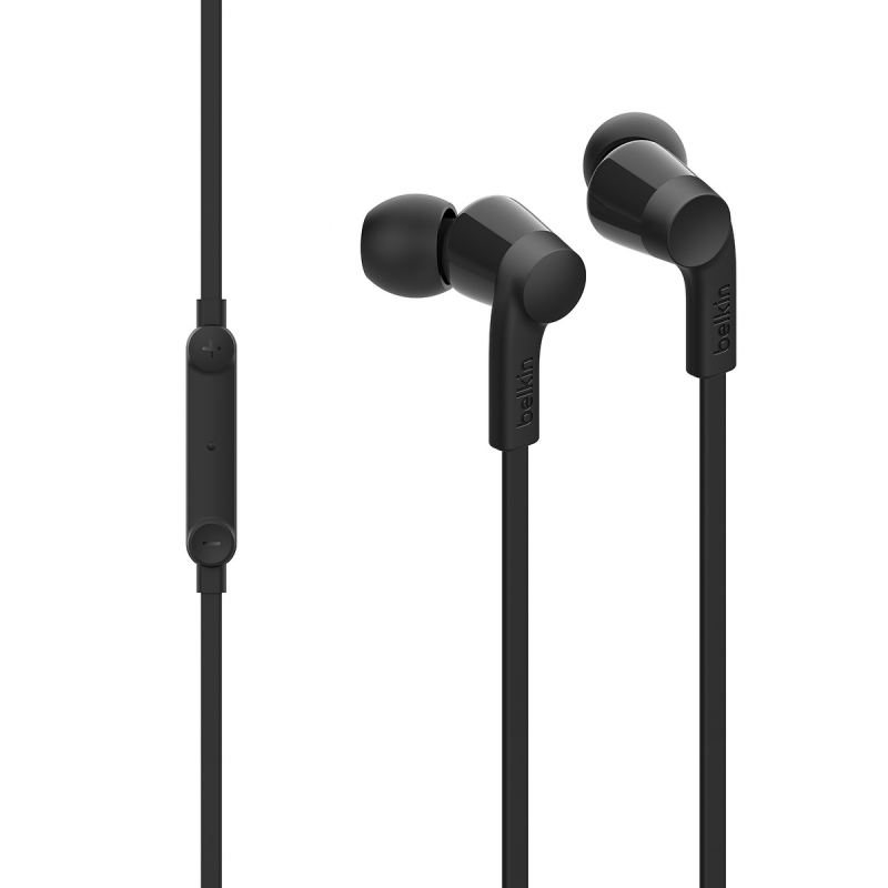 Belkin Słuchawki przewodowe douszne USB-C czarne | PartsPC.pl