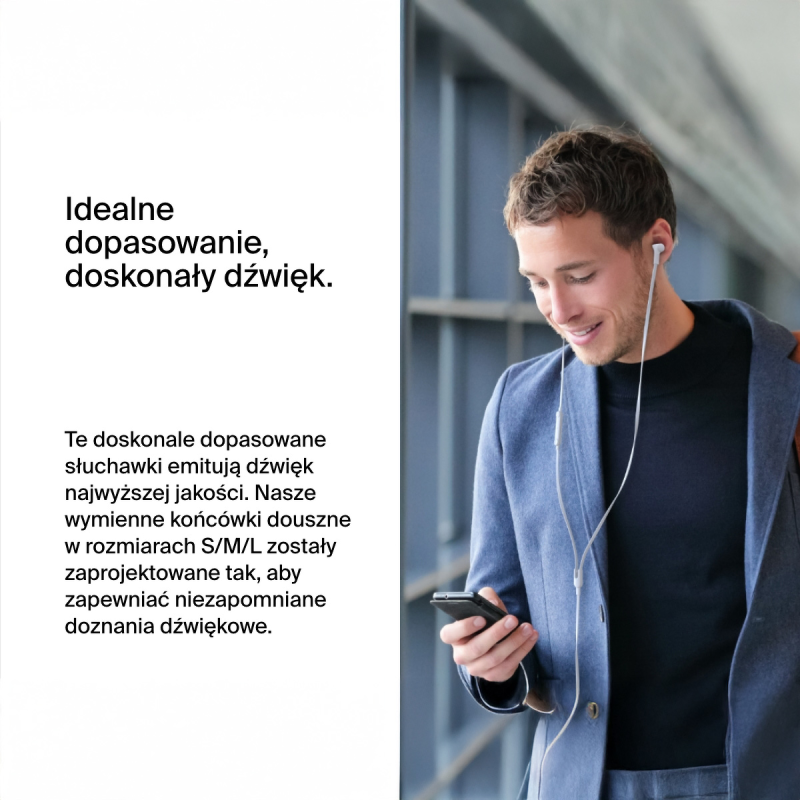 Belkin Słuchawki przewodowe douszne USB-C białe | PartsPC.pl