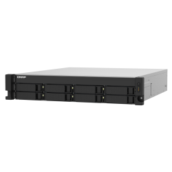 QNAP TS-832PXU-RP-4G | 8-zatokowy serwer NAS, ARM, 4GB RAM, 2x 10GbE SFP+, 2x 2,5GbE RJ-45, RP, RACK