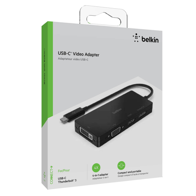 Belkin Przejściówka video USB-C na HDMI, VGA... | PartsPC.pl