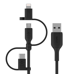 Belkin Kabel 3w1 USB-A na Lightning, microUSB, USB-C... | PartsPC.pl