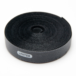 Unitek rzep organizer do kabli czarny 5 m OT142BK | PartsPC.pl