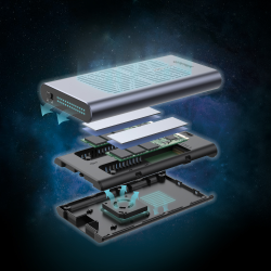 Unitek Stacja klonująca 2x M.2 PCIe/NVMe 20 Gbps | PartsPC.pl