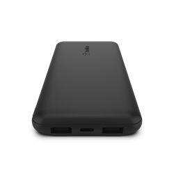 Belkin Powerbank 10 000 mAh, 2x USB-A, USB-C 15W, czarny | PartsPC.pl