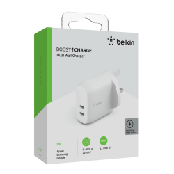 Belkin ładowarka sieciowa podwójna 2x USB C, Power... | PartsPC.pl
