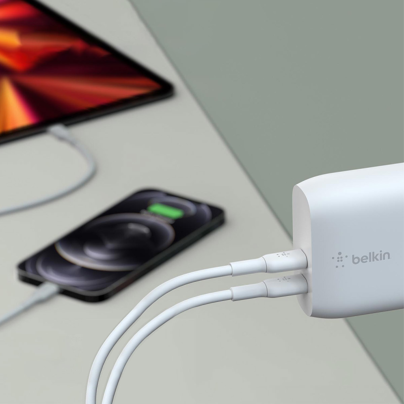 Belkin ładowarka sieciowa podwójna 2x USB C, Power... | PartsPC.pl