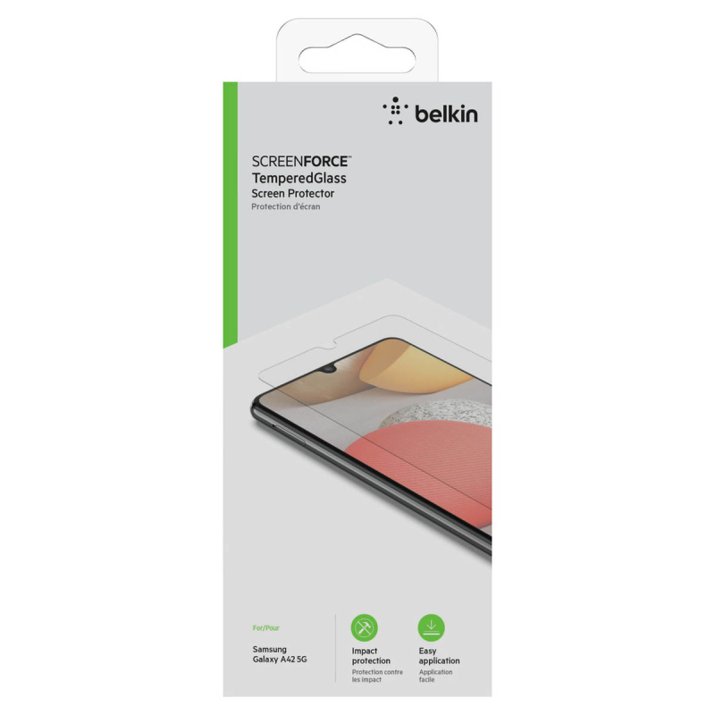 Belkin Szkło na Samsung A42, Tempered Glass, z... | PartsPC.pl