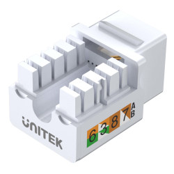 Unitek moduł Keystone port RJ-45 (8P8C) Cat 6 UTP | PartsPC.pl
