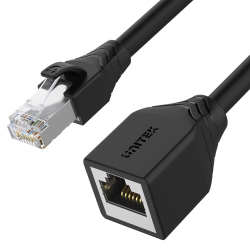Unitek przedłużacz RJ-45 (8P8C) M-F Cat 6 STP 0,5m | PartsPC.pl