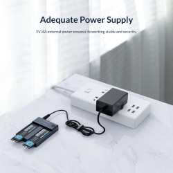 Orico Stacja klonująca dyski M.2 USB-C 10Gbps - Akcesoria | PartsPC.pl