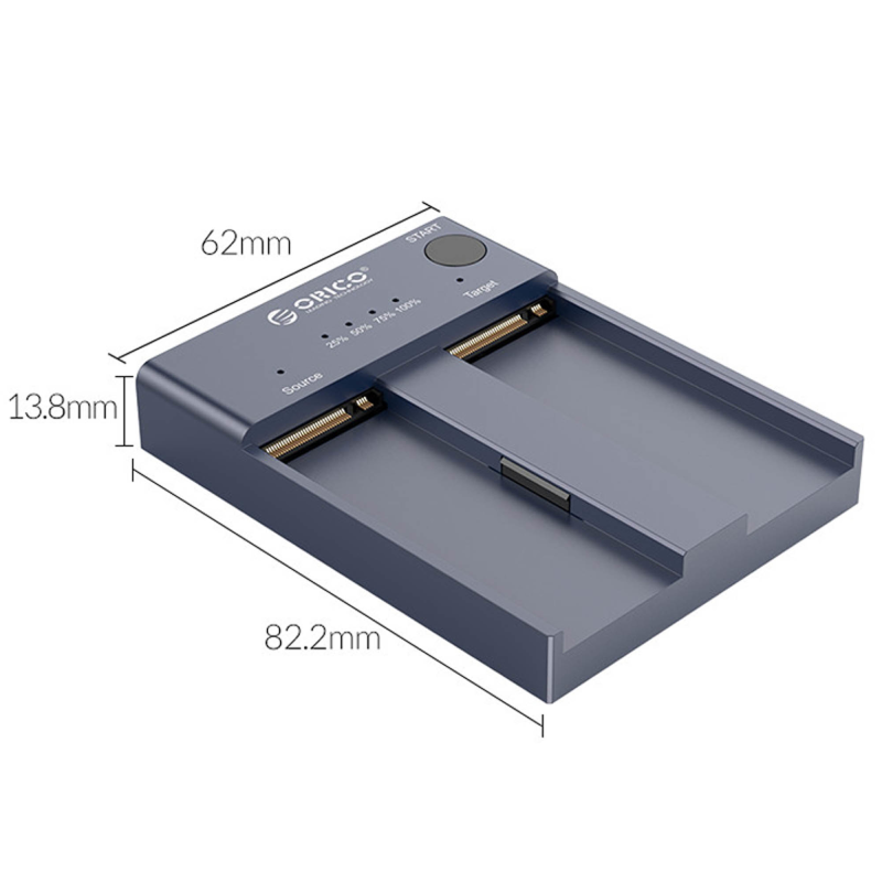 Orico Stacja klonująca dyski M.2 USB-C 10Gbps - Akcesoria | PartsPC.pl