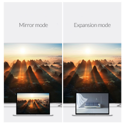 Orico Adapter USB-C na DisplayPort 4K@60Hz - Akcesoria | PartsPC.pl